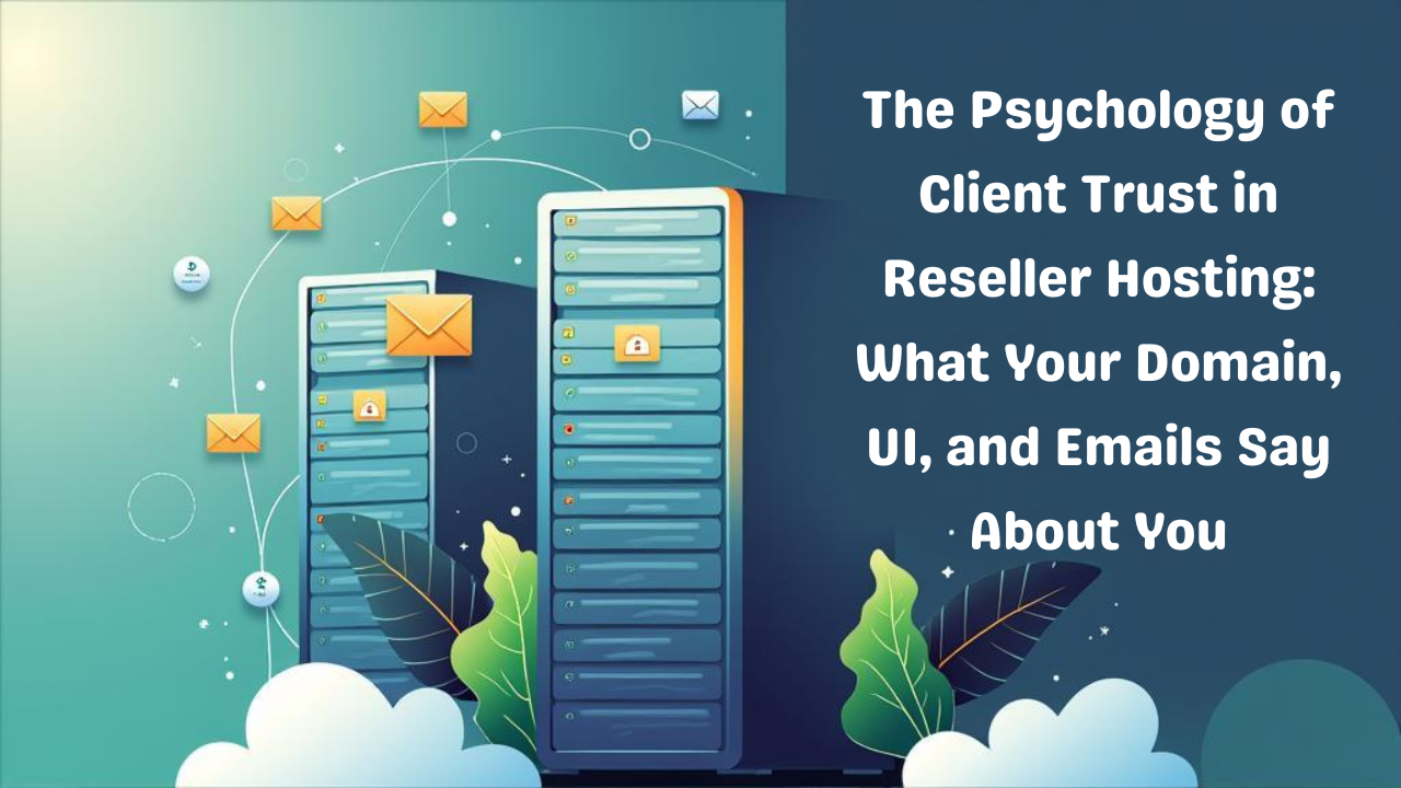 The Psychology of Client Trust in Reseller Hosting What Your Domain, UI, and Emails Say About You